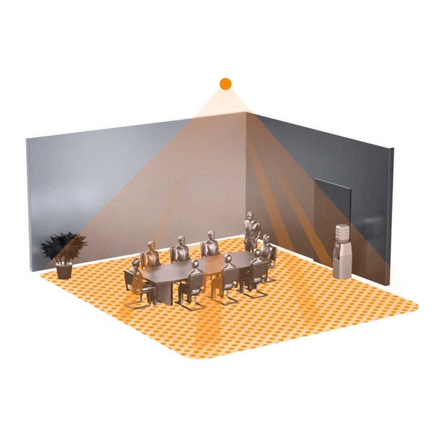 Steinel 068608 - Närvarodetektor IR Quattro HD 24m COM1 svart