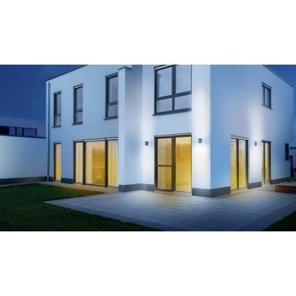 Steinel 078713 - Utomhus LED vägglampa  L 930 LED/9,3W/230V IP44 antracit