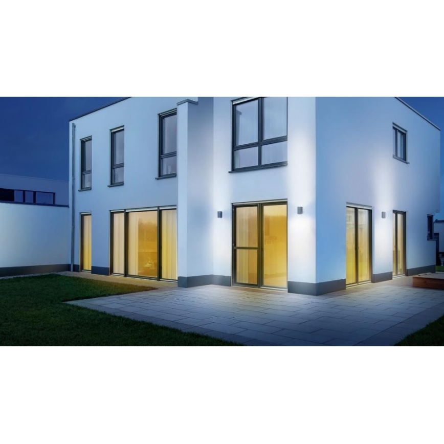 Steinel 078713 - Utomhus LED vägglampa  L 930 LED/9,3W/230V IP44 antracit