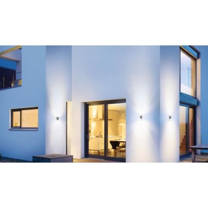 Steinel 078720 - Utomhus LED vägglampa  L 910 LED/9,8W/230V IP44 antracit