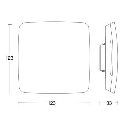 Steinel 079208 - Multisensor Aerosol KNX IP44 vit
