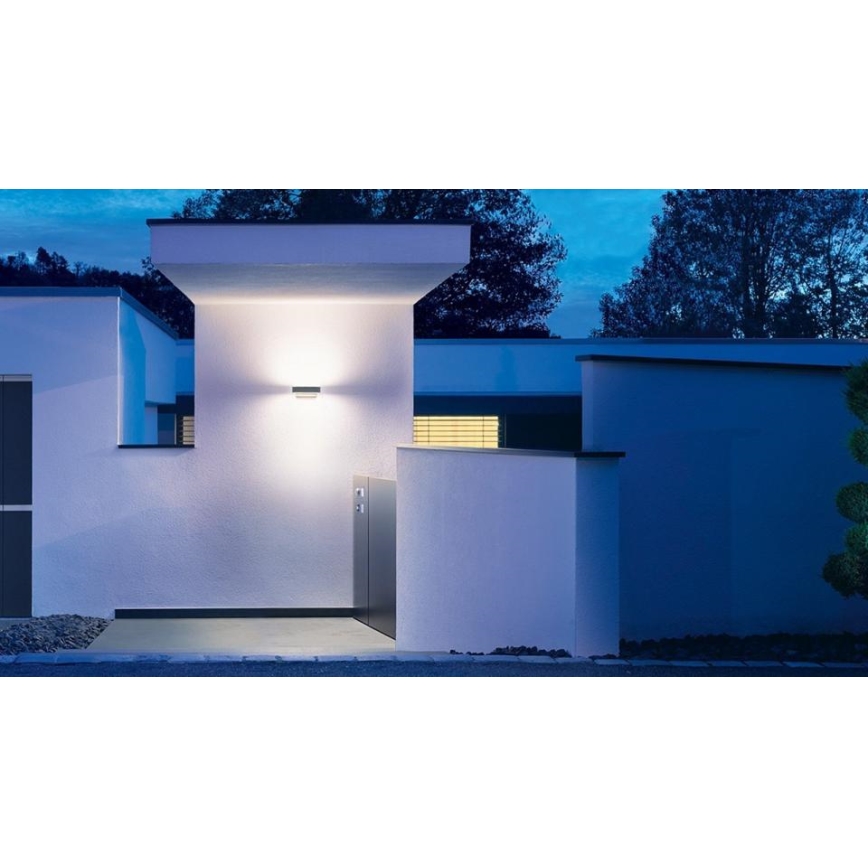 Steinel 079307- LED Utomhusvägglampa L810C LED/9,8W/230V IP44 antracit