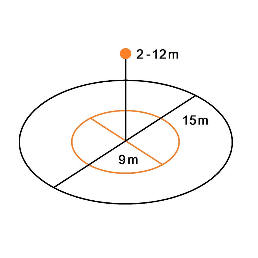 Steinel 081812 - Multisensor True Presence V2 DALI2-IPD AP vit