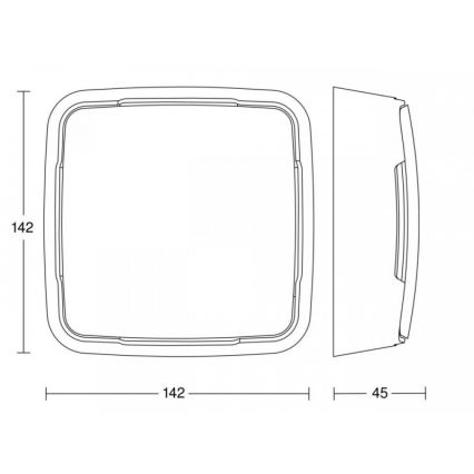 Steinel 081812 - Multisensor True Presence V2 DALI2-IPD AP vit