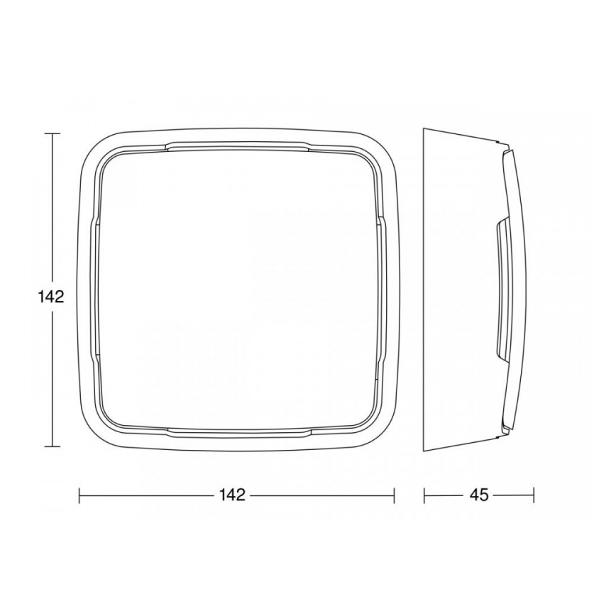 Steinel 081812 - Multisensor True Presence V2 DALI2-IPD AP vit