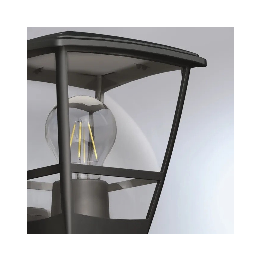 Steinel 084769 - Utomhus vägglampa med sensor L10S 1xE27/15W/230V IP44