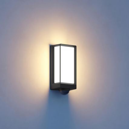 Steinel 085261 - LED Ljusreglerad vägglampa med sensor för utomhusbruk L42SC LED/13W/230V IP54