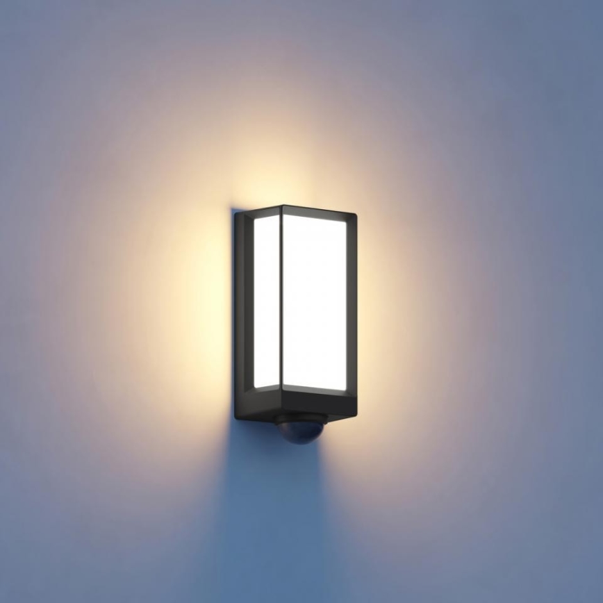 Steinel 085261 - LED Ljusreglerad vägglampa med sensor för utomhusbruk L42SC LED/13W/230V IP54