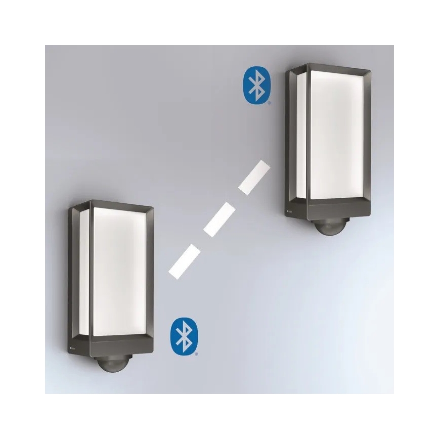 Steinel 085261 - LED Ljusreglerad vägglampa med sensor för utomhusbruk L42SC LED/13W/230V IP54