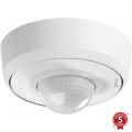 Steinel 087821 - Utomhuslampa med rörelsesensor med närvarosensor PD-24 ECO COM1 360° IP54 vit