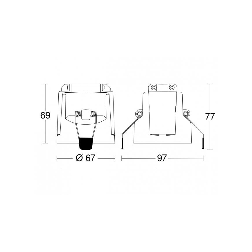 Steinel 087852 - Rörelsesensor infälld med närvarosensor PD-24 ECO COM1 360° vit