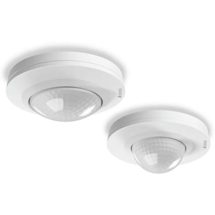 Steinel 087890 - Utomhuslampa med rörelsesensor med närvarosensor PD-8 ECO COM1 360° IP54 vit