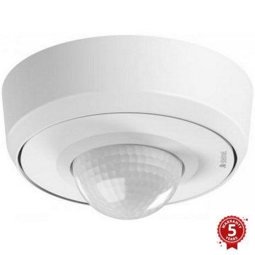 Steinel 088019 - Utomhuslampa med rörelsesensor med närvarosensor PD-24 ECO KNX 360° IP54 vit