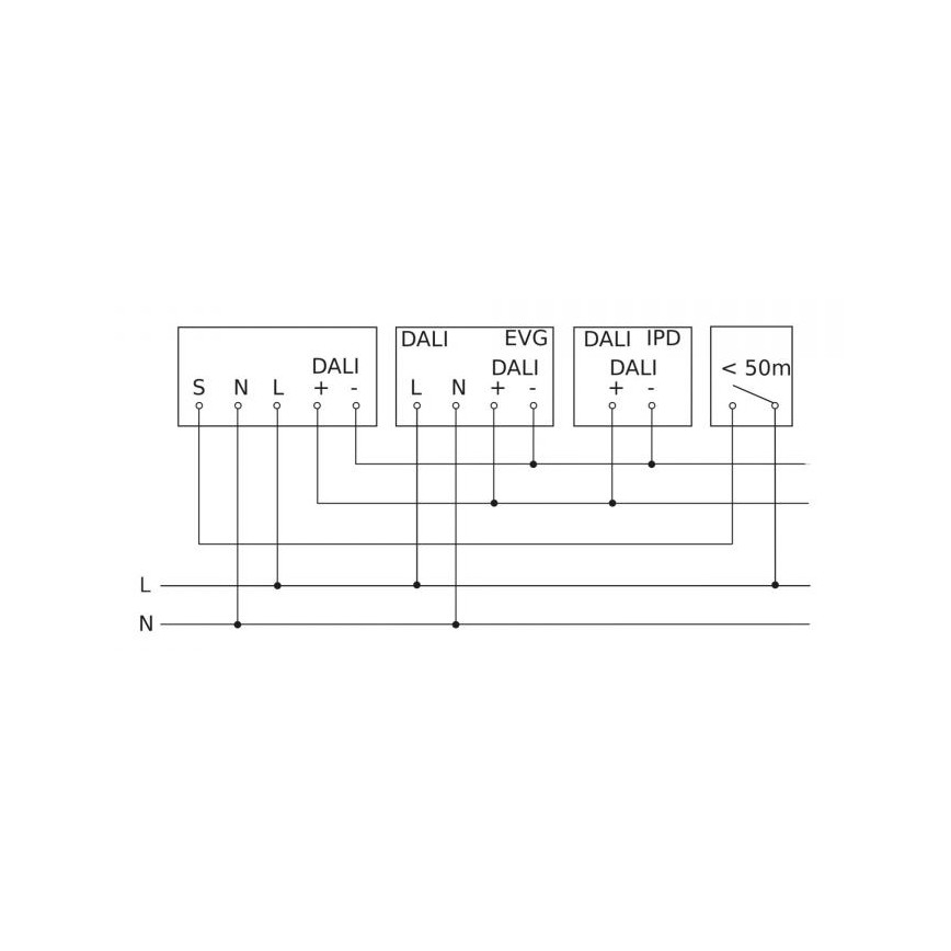 Steinel 088187 - Rörelsesensor med närvarosensor PD-8 ECO DALI-2 360° svart