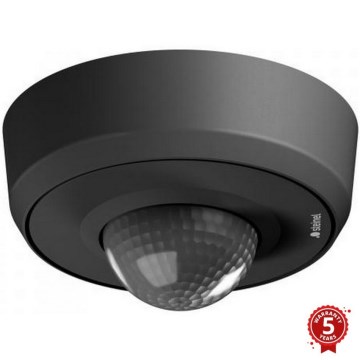 Steinel 088224 - Utomhuslampa med rörelsesensor med närvarosensor PD-24 ECO DALI-2 360° IP54 svart