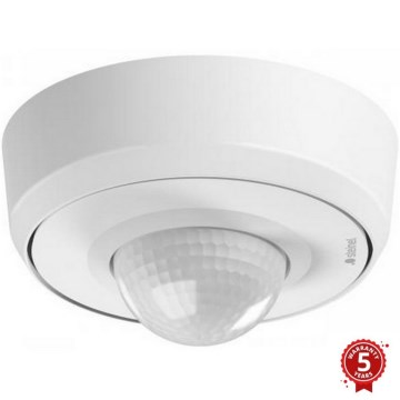 Steinel 088231 - Utomhuslampa med rörelsesensor med närvarosensor PD-24 ECO DALI-2 360° IP54 vit