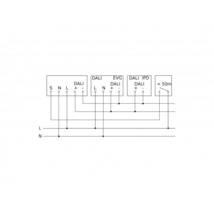 Steinel 088262 - Rörelsesensor med närvarosensor PD-24 ECO DALI-2 360° svart