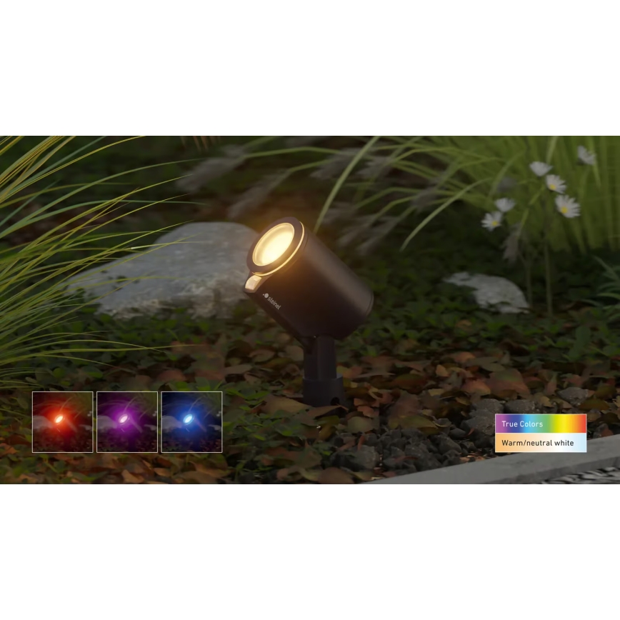 Steinel 089351 - LED RGBW Utomhuslampa LED/7,9W/24V IP65