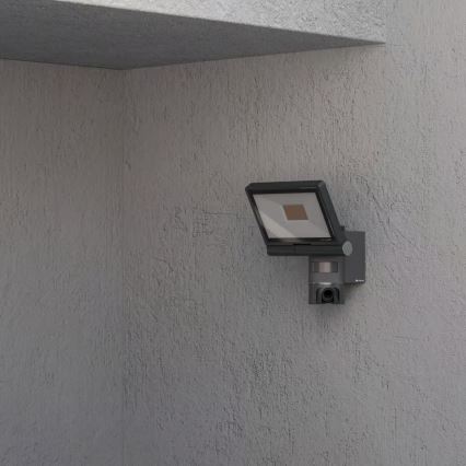 Steinel 092603 - LED-strålkastare med rörelsesensor och kamera LED/21W/230V IP44