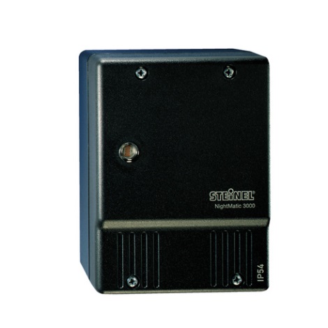 STEINEL 550516 - Skymning sensor NattbelysningMatic 3000 Vario svart IP54