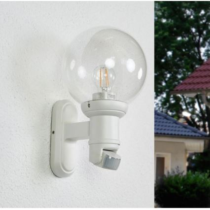 STEINEL 634315 - L 560 S Utomhusensor Vägglampa vit IP44