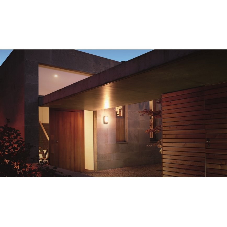 STEINEL 657819 - Utomhusbelysning med sensor L12 1xE27/60W/230V IP44