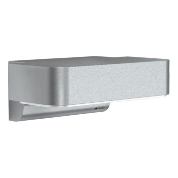 STEINEL 87555 - LED Utomhus vägglampa med sensor L 800 SC LED/7,5W/230V IP44 silver