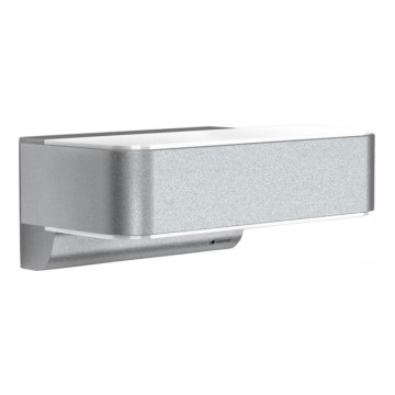 STEINEL 87562 - LED Utomhus vägglampa med sensor L 810 SC LED/9,8W/230V IP44 silver
