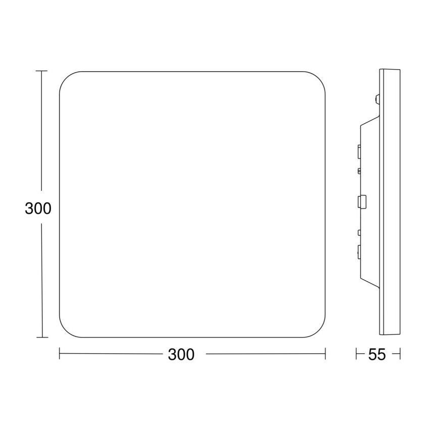 Steinel 067748 - LED dimbar taklampa med sensor RS PRO R20 PLUS 15,86W/230V IP40 3000K