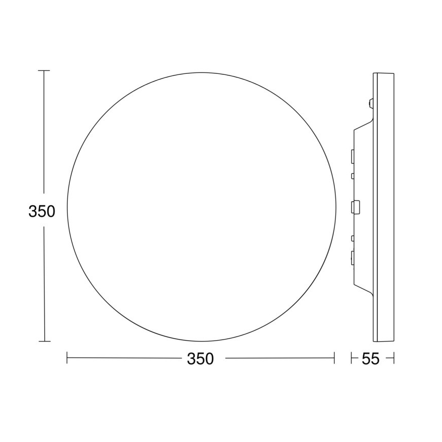 Steinel 067755 - LED dimbar taklampa med sensor RS PRO R20 PLUS 15,86W/230V IP40 3000K