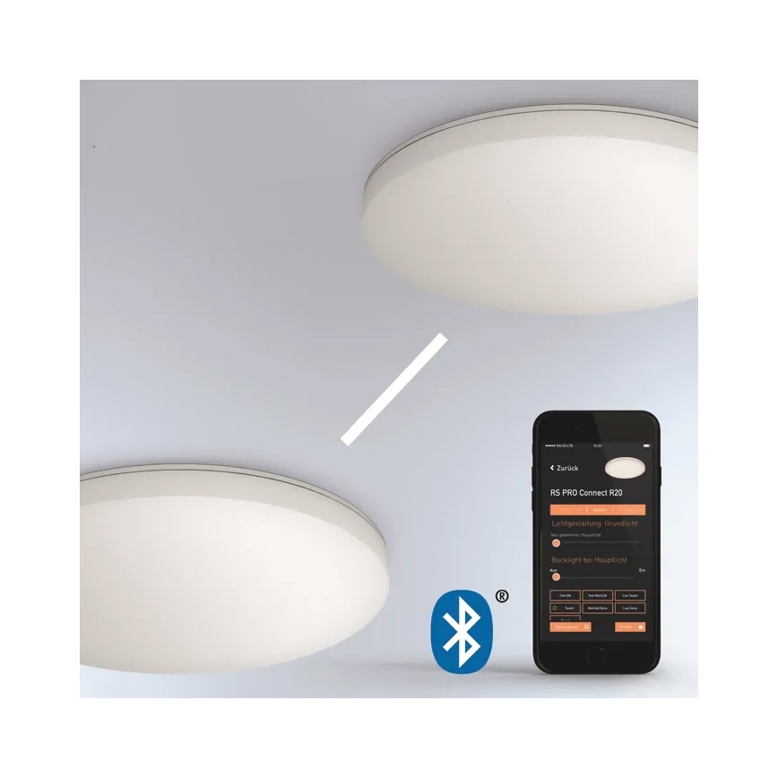 Steinel - LED Dimbar taklampa med sensor RSPROR30BASICSC 23,22W/230V IP40 3000K