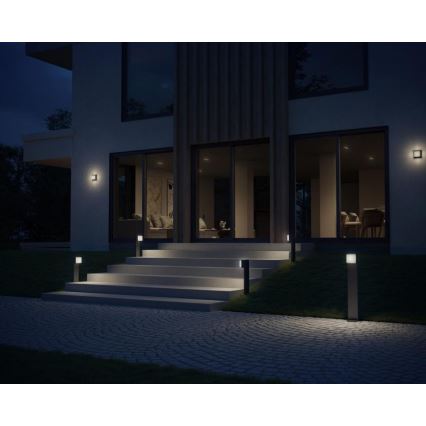 Steinel - LED ljusreglerad vägglampa L 845 C LED/9W/230V 3000K IP44 antracit