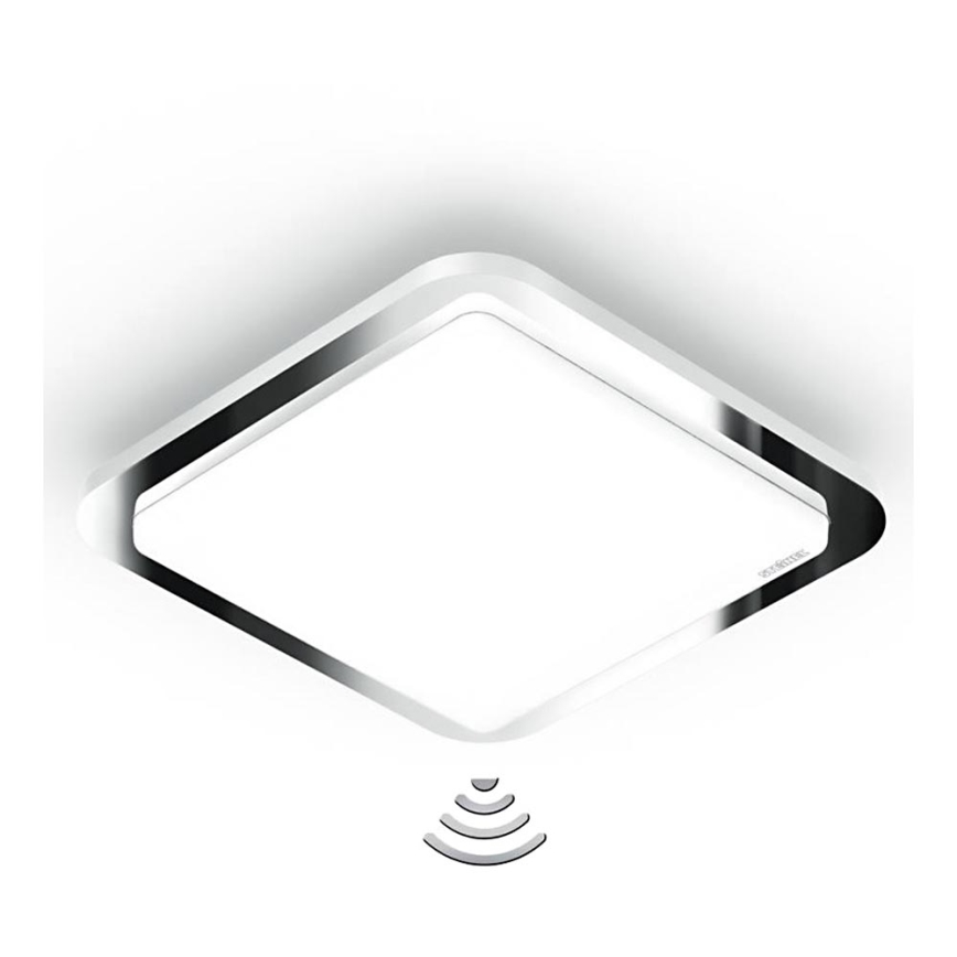 STEINEL st007911 - LED taklampa med sensor RS LED D1 LED/11W/230V skinande krom