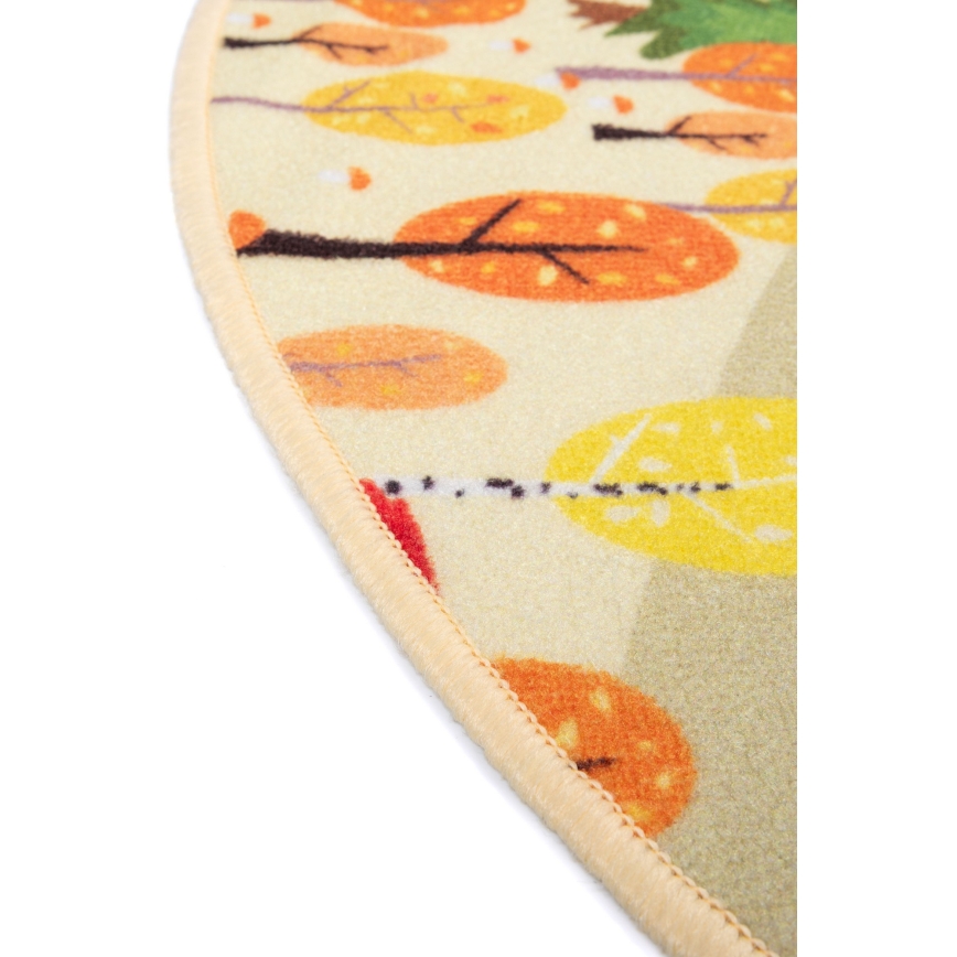 STELLA STREETS Barnmatta 120 cm beige/stadsmotiv