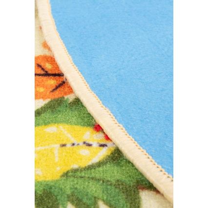 STELLA STREETS Barnmatta 120 cm beige/stadsmotiv