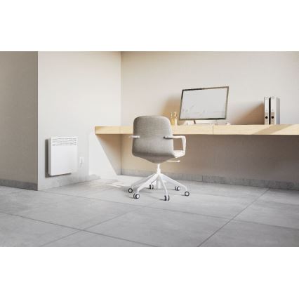 Stiebel Eltron - Väggkonvektor med LCD-skärm och elektronisk termostat 500W/230V IP24