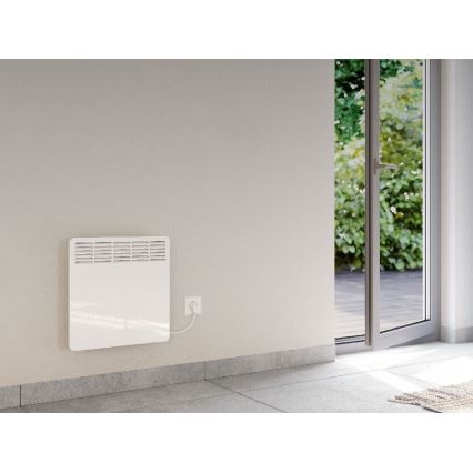 Stiebel Eltron - Väggkonvektor med LCD-skärm och elektronisk termostat 500W/230V IP24