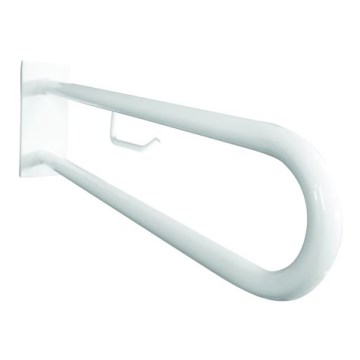 Stödhandtag 10x25 cm vitt