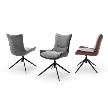 Stol ZAIRA 1 st brun/röd