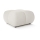 Stoppad puff ALMADA 72x72 cm beige
