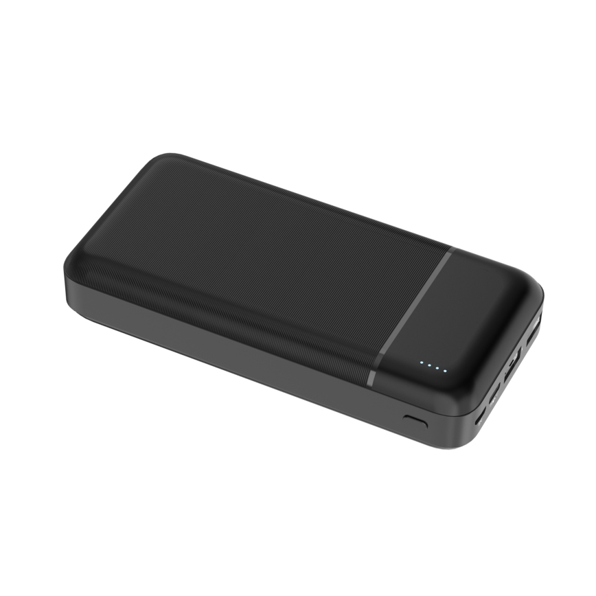 Strömbank 20000 mAh 3,7V svart