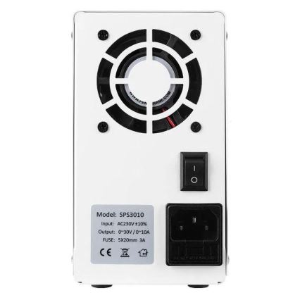 Strömförsörjning för laboratorium SPS3010 0-30V/0-10A