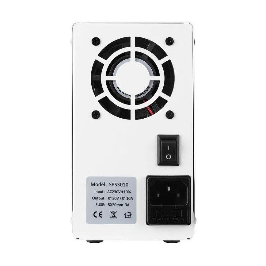 Strömförsörjning för laboratorium SPS3010 0-30V/0-10A
