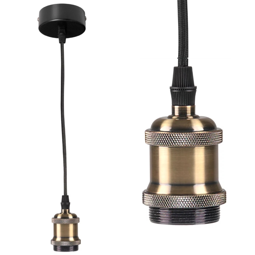 Strömkabel 1xE27/20W/230V 100cm