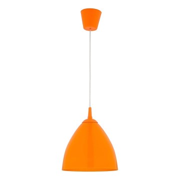 Strömkabel EDI 1xE27/60W/230V 90 cm orange