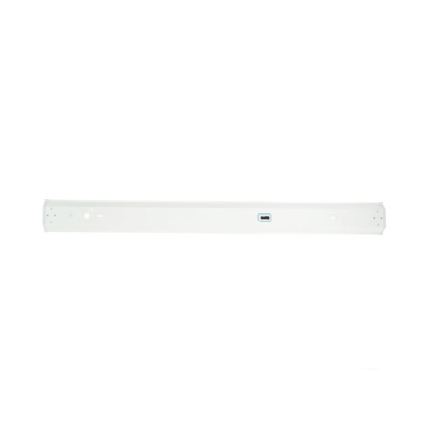 T8-lysrörsarmatur DELFIA, 2x G13, 18 W, 230 V, 124 cm, vit
