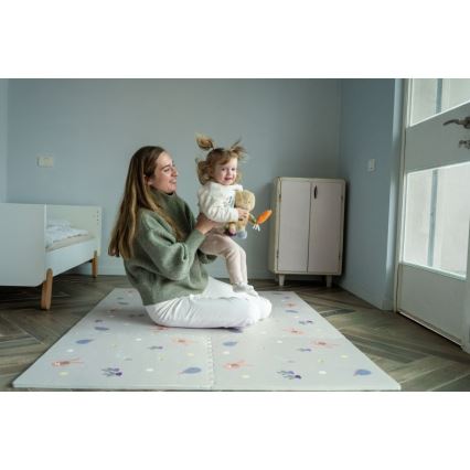 Taf Toys - Barnlekmatta XL Puzzle Trädgård