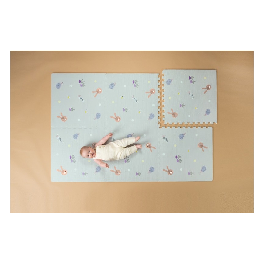 Taf Toys - Barnlekmatta XL Puzzle Trädgård