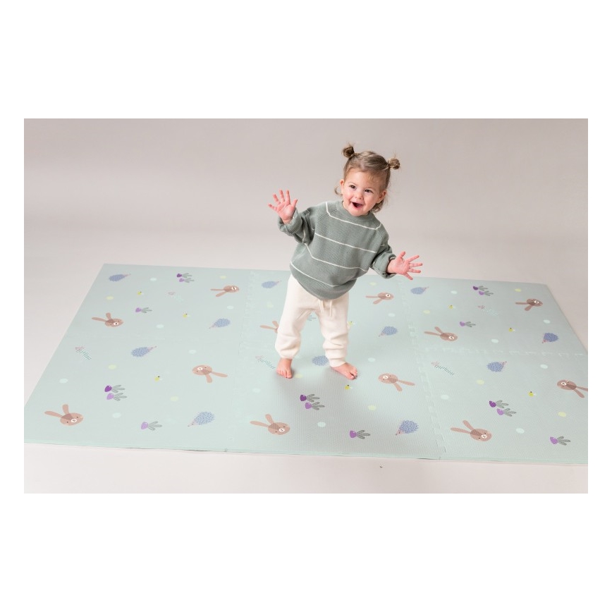 Taf Toys - Barnlekmatta XL Puzzle Trädgård