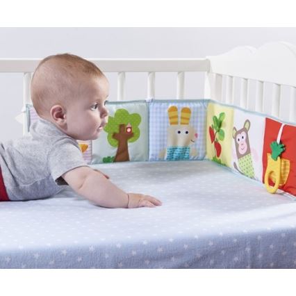 Taf Toys - Barntextilbok 3-i-1 djurmotiv